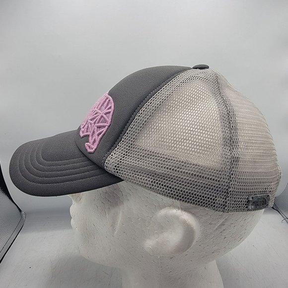The North Face Womens Bear Star Black Pink Trucker Hat Cap Breathable Comfort main image 10